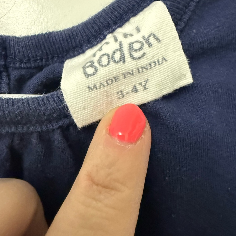 Mini Boden 3/4 Dress - Picture 2 of 3